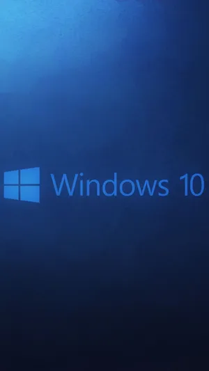 Windows 10 Blue Cover Wallpaper