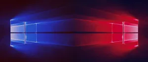 Windows 10 Symmetrical Logo Wallpaper