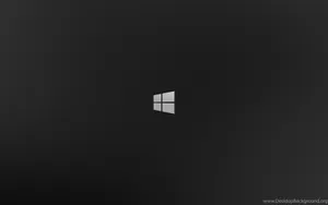 Windows 10 White Logo Wallpaper