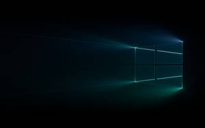 Windows Dark Green Wallpaper