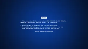 Windows Error Prank Funny Lock Screen Wallpaper