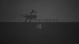 Windows Painted In Black Wallpaper