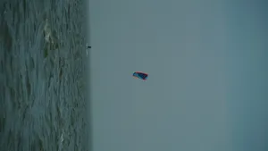 Windsurfing Blue Ocean Wallpaper