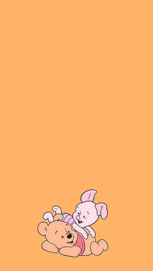 Winnie The Pooh And Piglet Wallpaper
