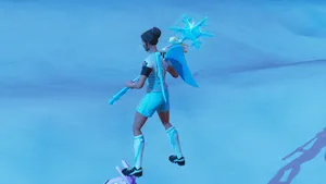 “winning Never Looked So Good: The Fortnite Poised Playmaker” Wallpaper