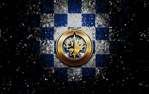 Winnipeg Jets Gold Logo Wallpaper