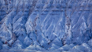 Winter Aesthetic Icy Glaciers Wallpaper