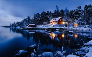 Winter Landscape Wallpaper