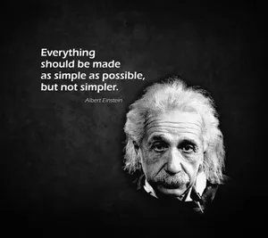 Wise Quote From Albert Einstein Wallpaper