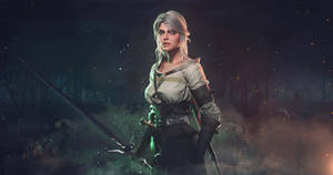 Witcher 3 4k Ciri Wallpaper