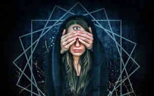 Witchy Third Eye For Iphone Screens Wallpaper