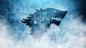 Wolf Logo Of Game Of Thrones Wallpaper