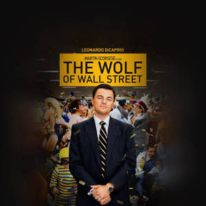 Wolf Of Wall Street Movie Cover Wallpaper