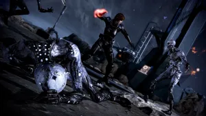 Woman Commander Mass Effect 3 Wallpaper