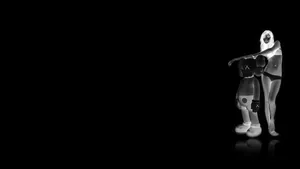 Woman Kaws 4k Wallpaper