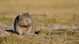 Wombatin Grassland.jpg Wallpaper