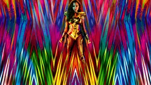 Wonder Woman 1984 Colorful Poster Wallpaper