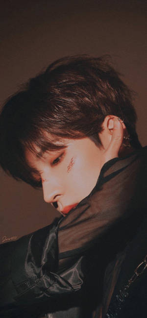 Wonwoo Side View Profile Wallpaper