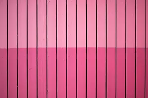 Wooden Pink Color Wall Wallpaper