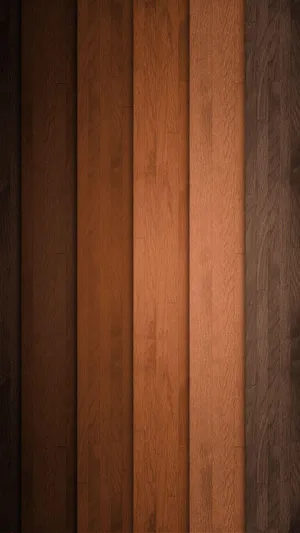 Wooden Slats Brown Iphone Wallpaper