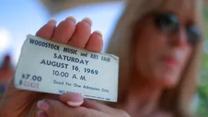 Woodstock Music And Fair Ticket Wallpaper