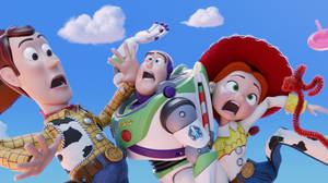 Woody And Friends Funny Wallpaper