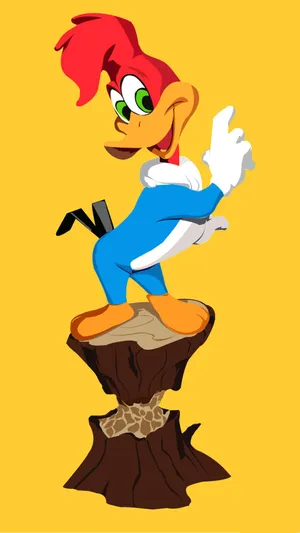 Woody Woodpecker Iphone Wallpaper ウッドペッカーのiphone壁紙 Wallpaper