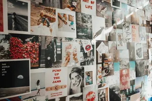 Work From Home With Aesthetic Grunge Laptop Wallpaper