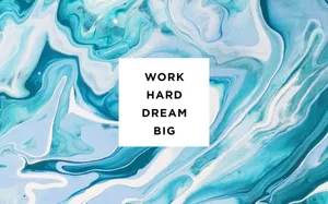Work Hard Mac Poster Wallpaper