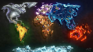 World Of Earth Elements Wallpaper