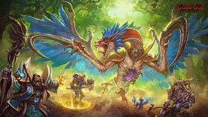 Wow Classic Blood God Wallpaper