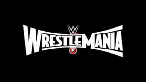 Wwe Logo With Fiery Red Background Wallpaper