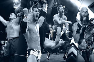 Wwe Nxt Monochrome Wallpaper