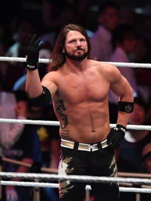 Wwe Top Wrestler Aj Styles Wallpaper