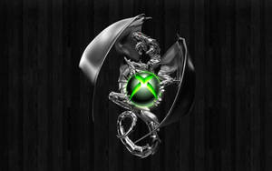 Xbox Logo On Dragon Wallpaper