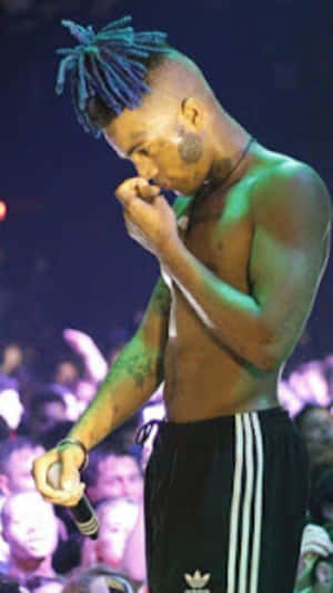 Xxxtentacion's Blue Hair Wallpaper