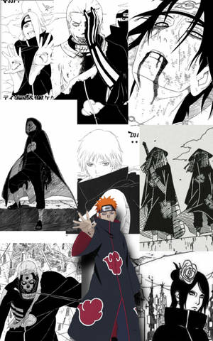 Yahiko Akatsuki Phone Fanart Wallpaper