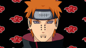 Yahiko With Akatsuki Cloud Wallpaper