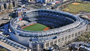 Yankee Stadium Aerial Shot New York 4k Wallpaper