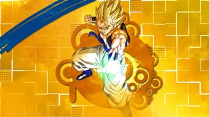 Yellow Anime Dragon Ball Super Saiyan Wallpaper
