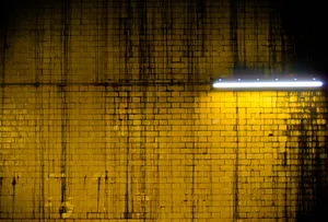 Yellow Brick Wall Wallpaper