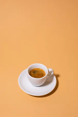 Yellow Coffee Aesthetic Wallpaper