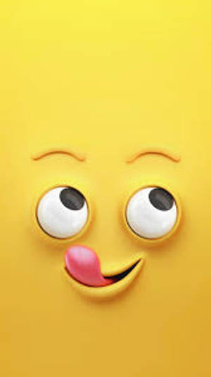 Yellow Emoji 4k Cartoon Wallpaper