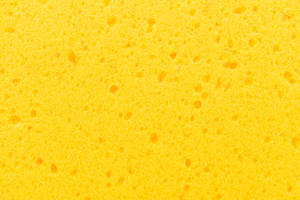 Yellow Hd Sponge Texture Wallpaper