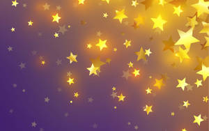 Yellow High Resolution Star Wallpaper