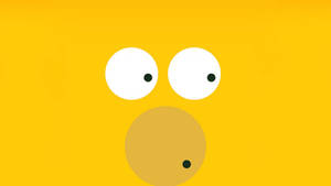 Yellow Homer Simpson Wallpaper