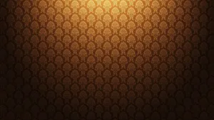 Yellow Light Art Deco Wallpaper