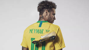 Yellow Nike Shoe Neymar 4k Wallpaper