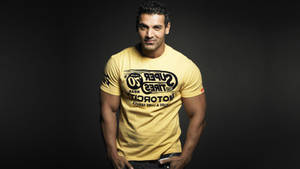 Yellow Shirt John Abraham Hd Wallpaper