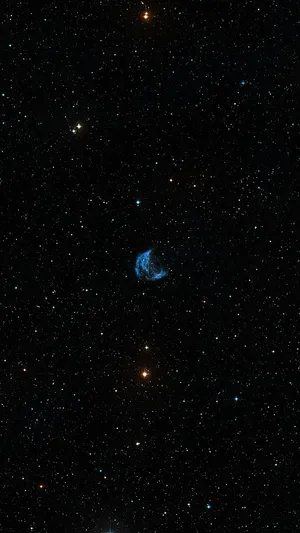 Yellow Star In Space Wallpaper